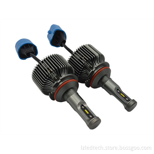 LED Headlight Bulbs w/ Clear Arc-Beam Kit - 9004 (9007) - 60w 8,400 Lm 6K Cool White CSP LED chip - 2 Yr Warranty